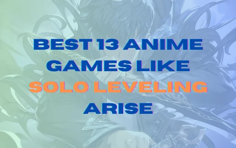 Best 13 anime games like solo leveling arise-games like solo leveling